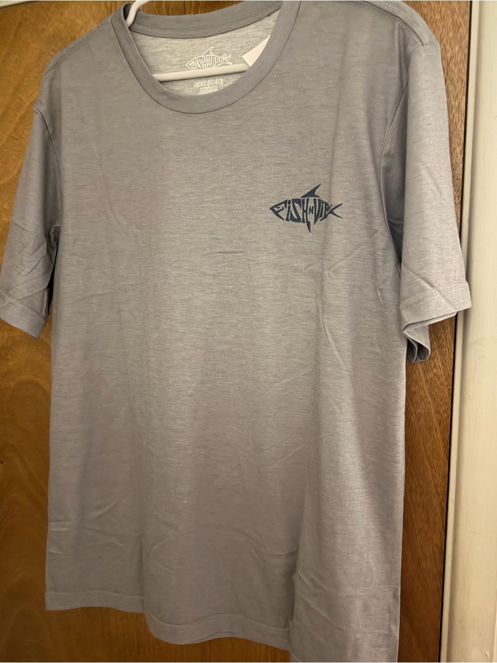 Men’s Short-Sleeve Crew Tee in Light Gray